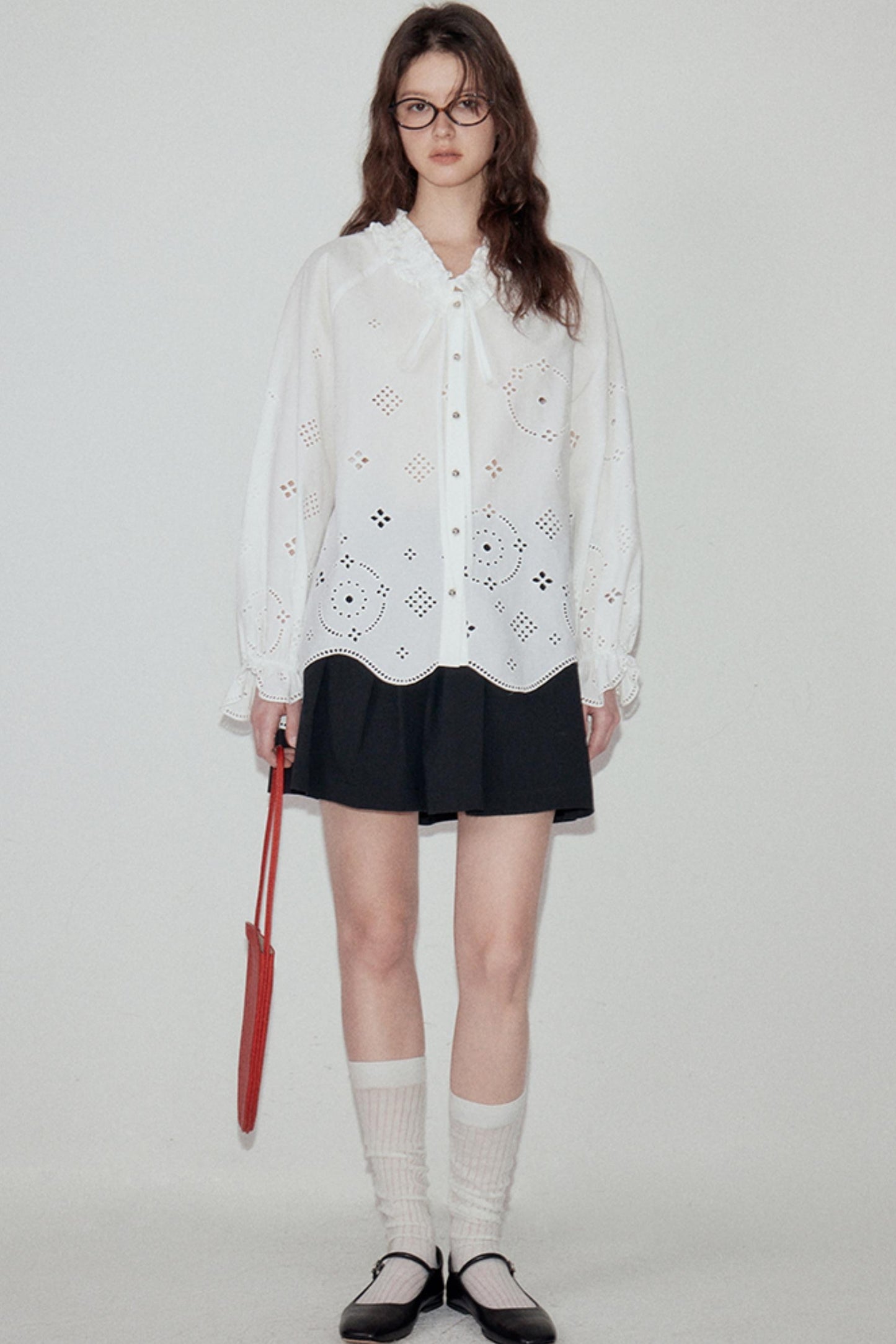 Autumn Elegance Long-Sleeve Shirt