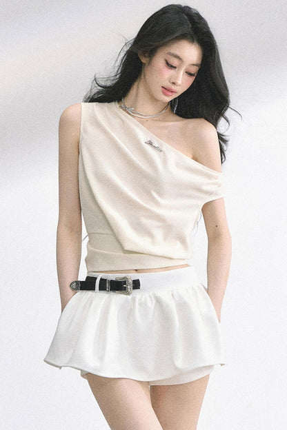 Manta Love Letter Shoulder Top