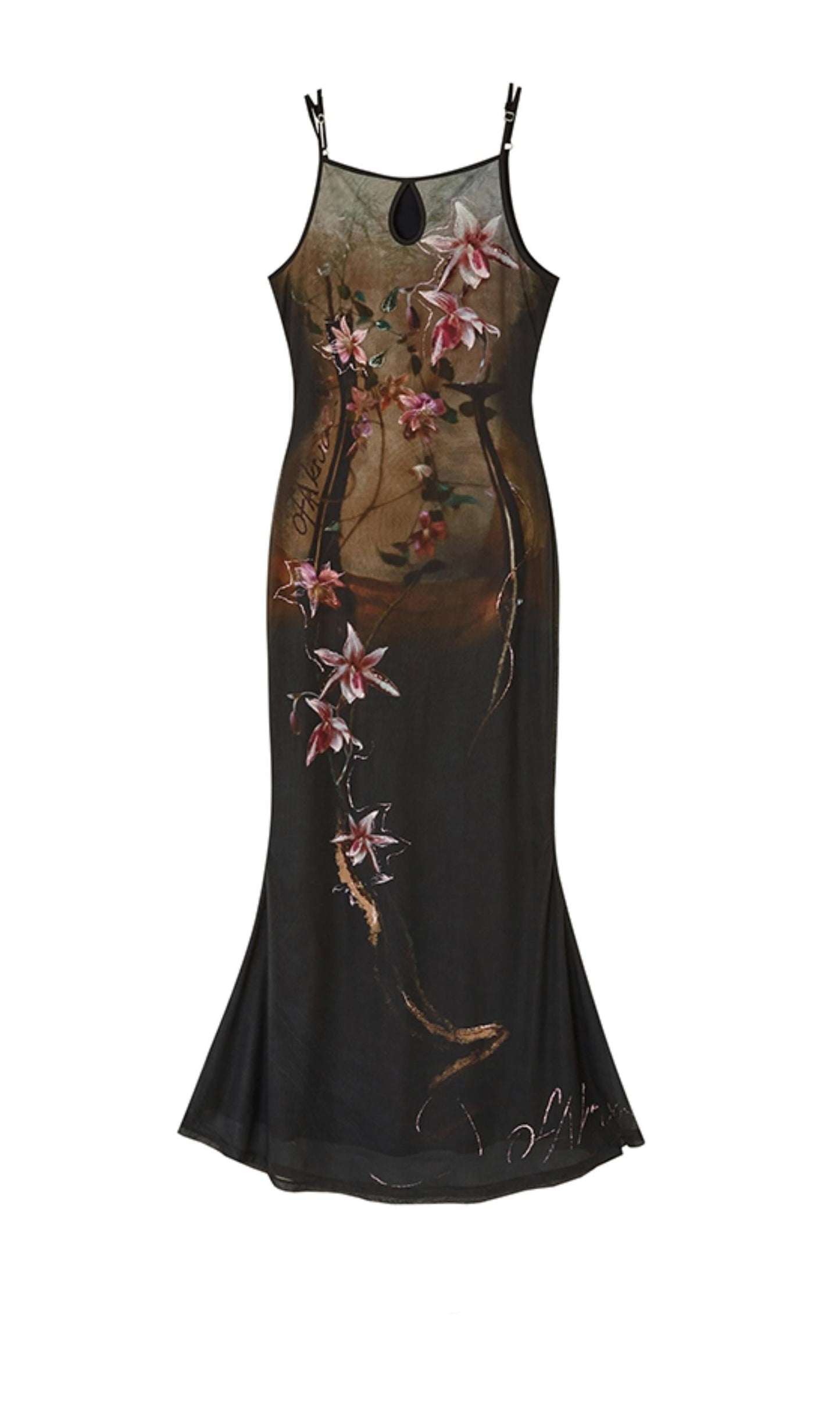 Zen Double Orchid Dress