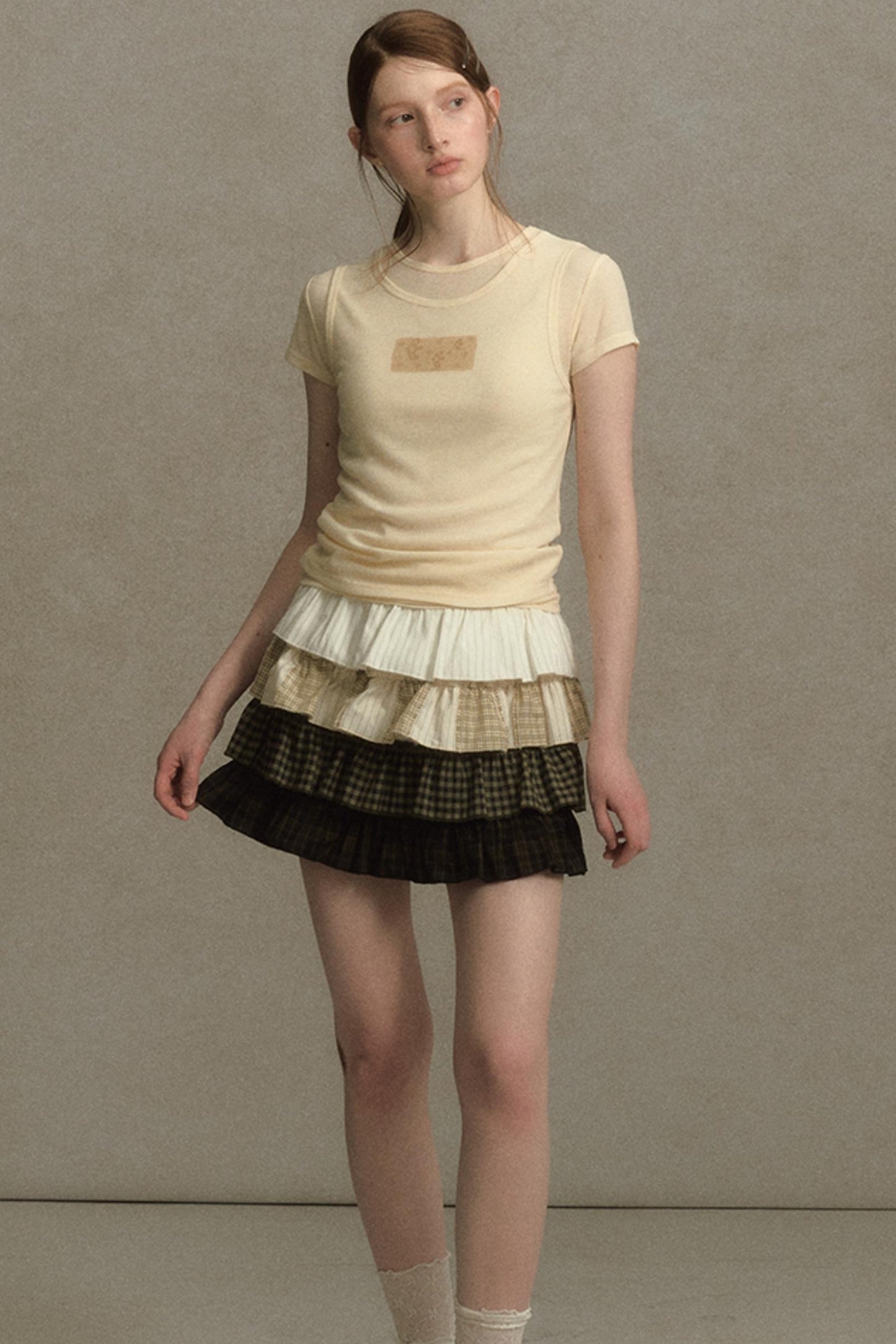 Slim Round Graphic Tee