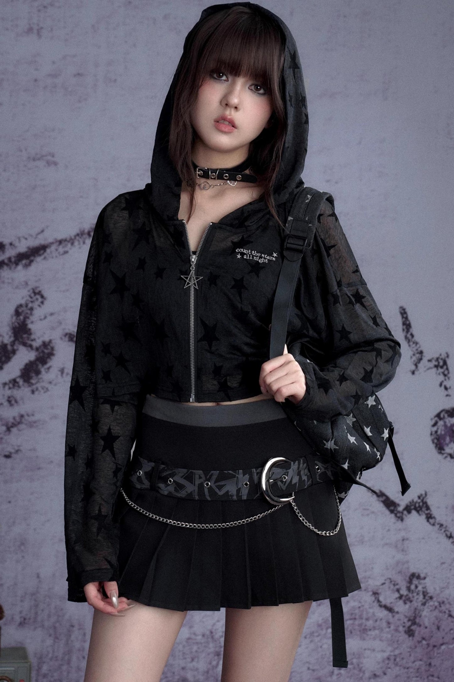 High Rise Curve Skirt