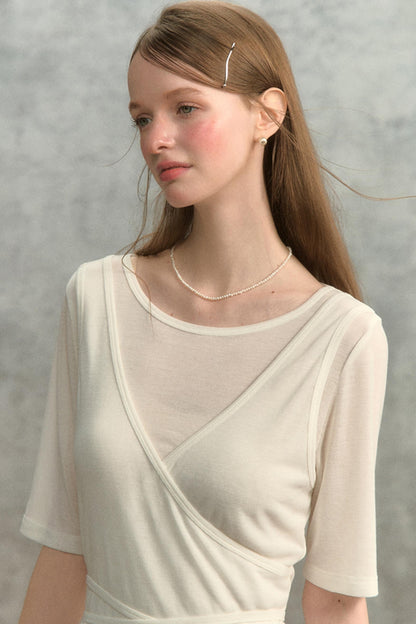 Niche V-Neck Slimming Tee