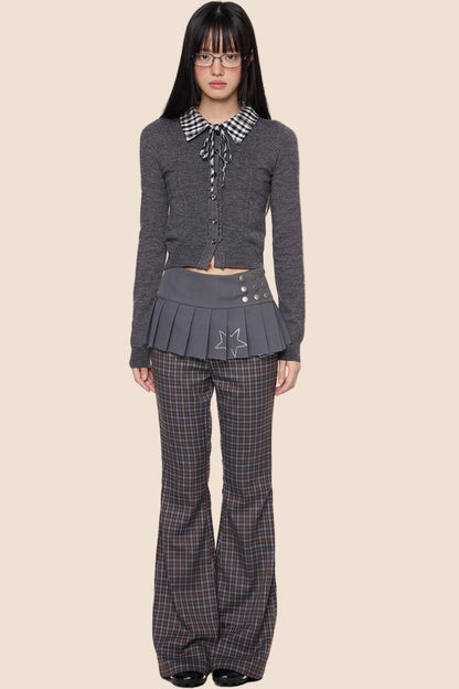 Autumn Vintage Slim Bootcut Pants