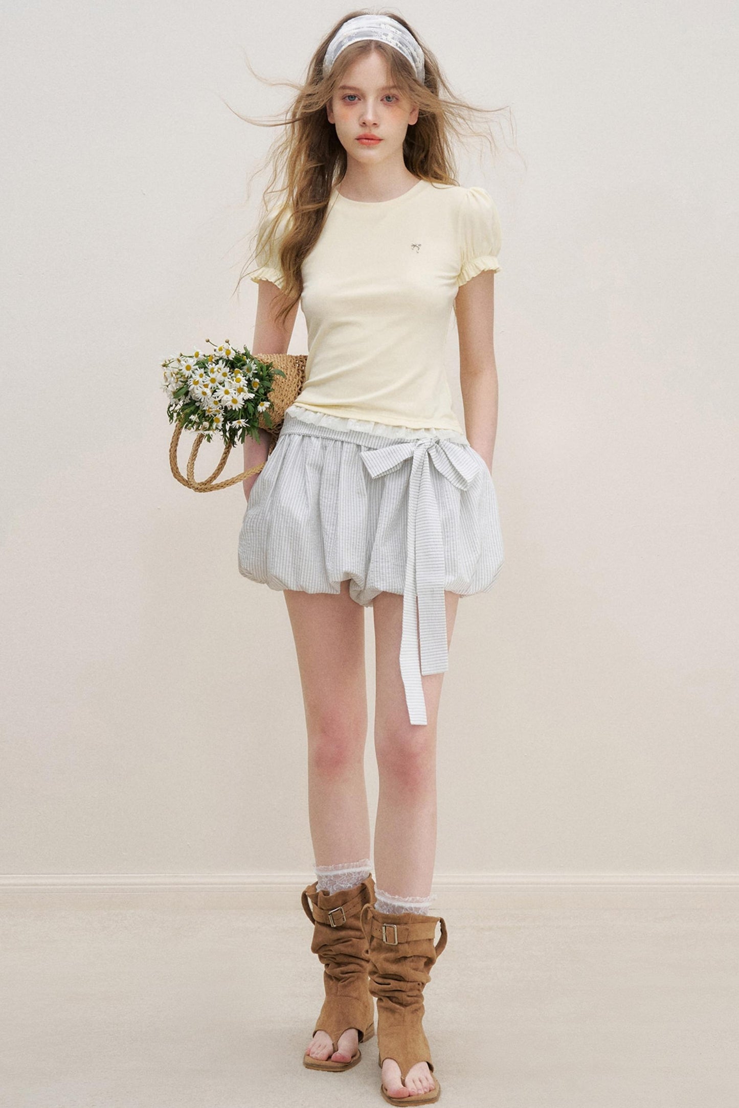 Striped Bloomers Skirt