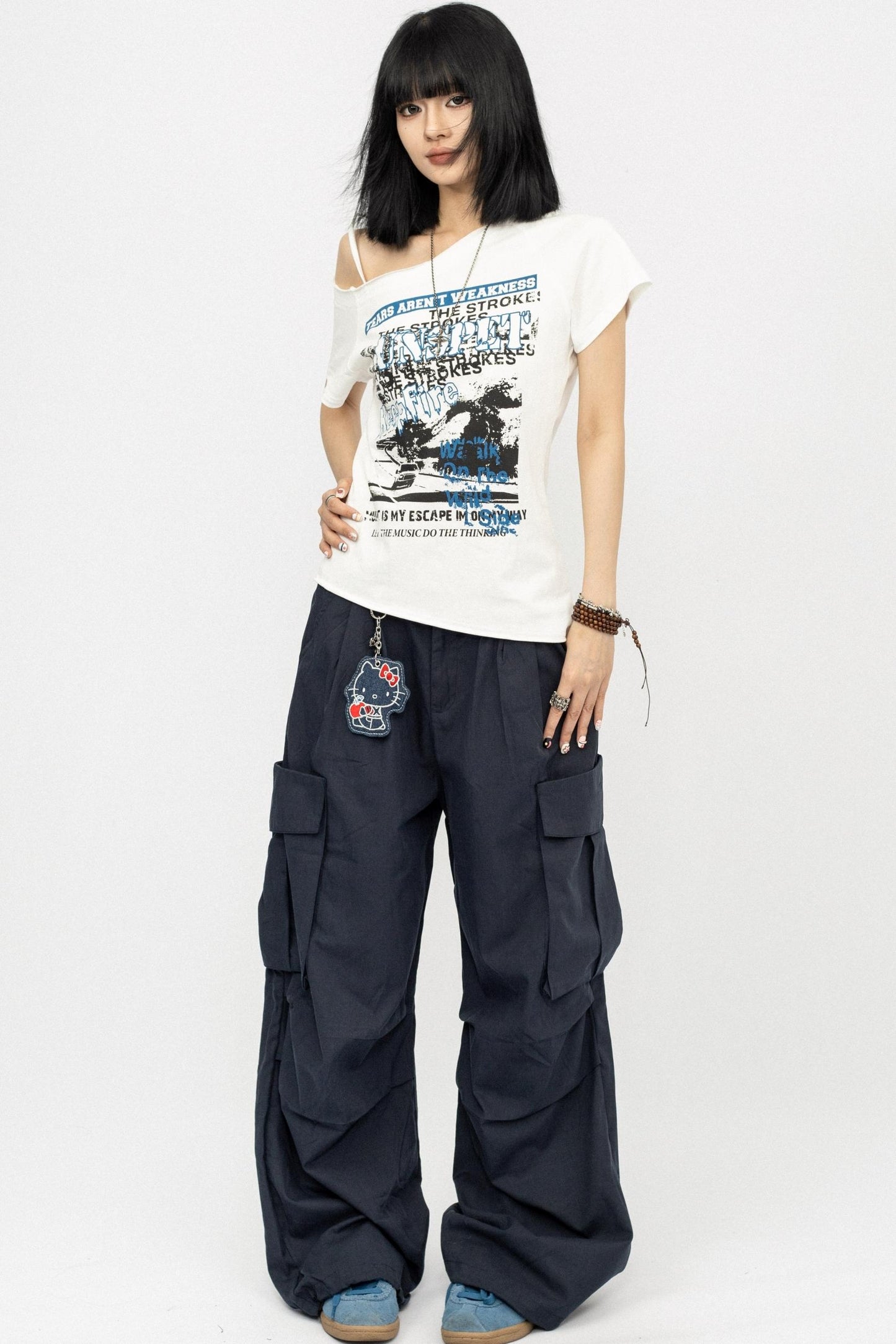 American Retro Summer Slim Top