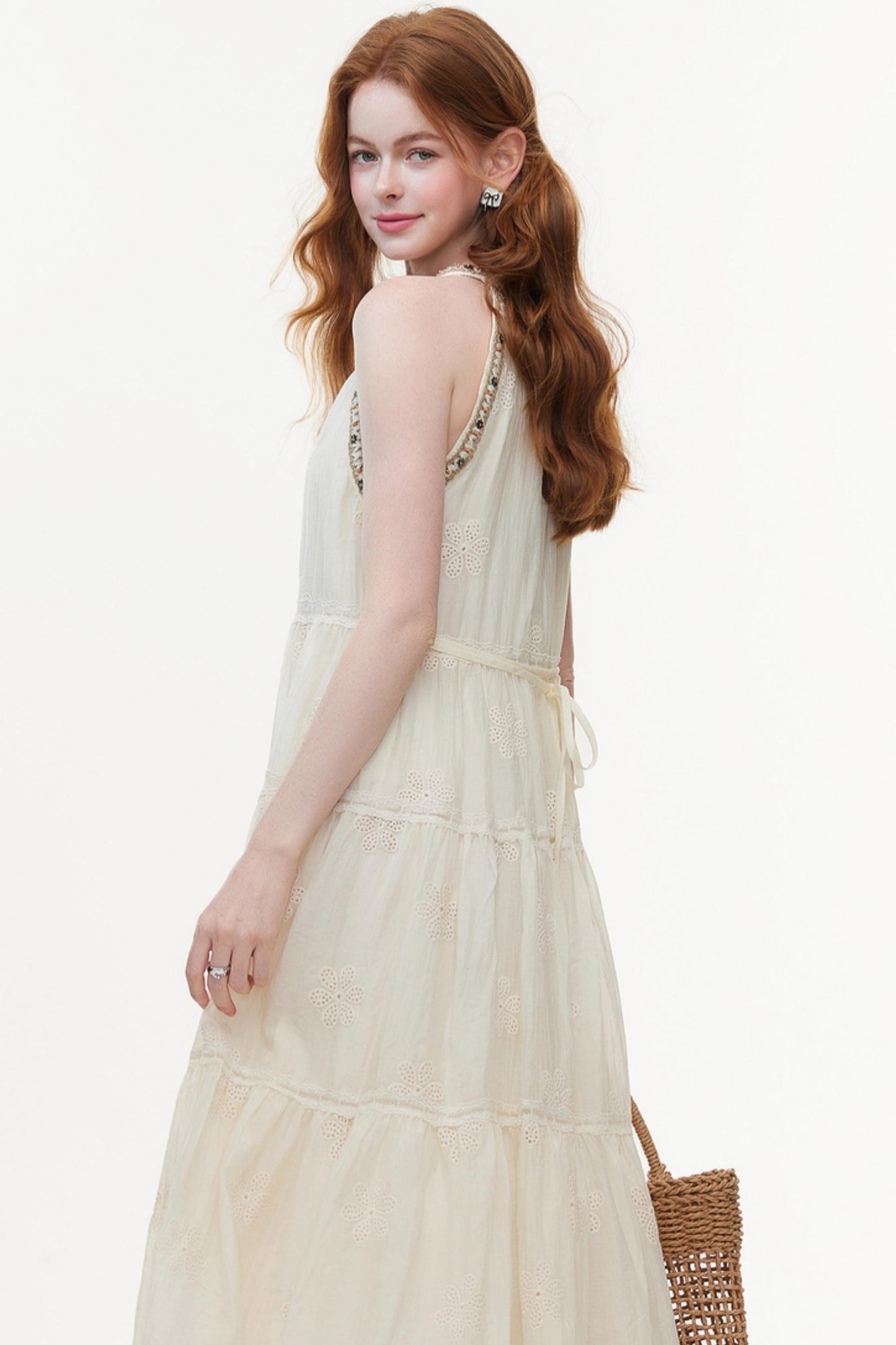 Summer Jasmine Rice Swing Dress