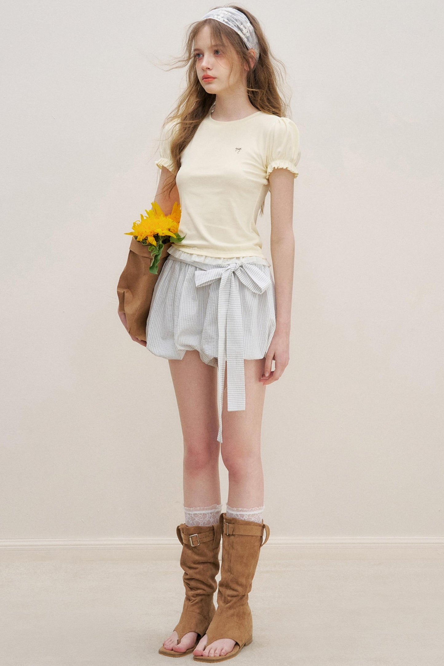 Striped Bloomers Skirt