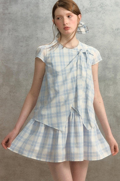 Bow Sleeves Summer Dress