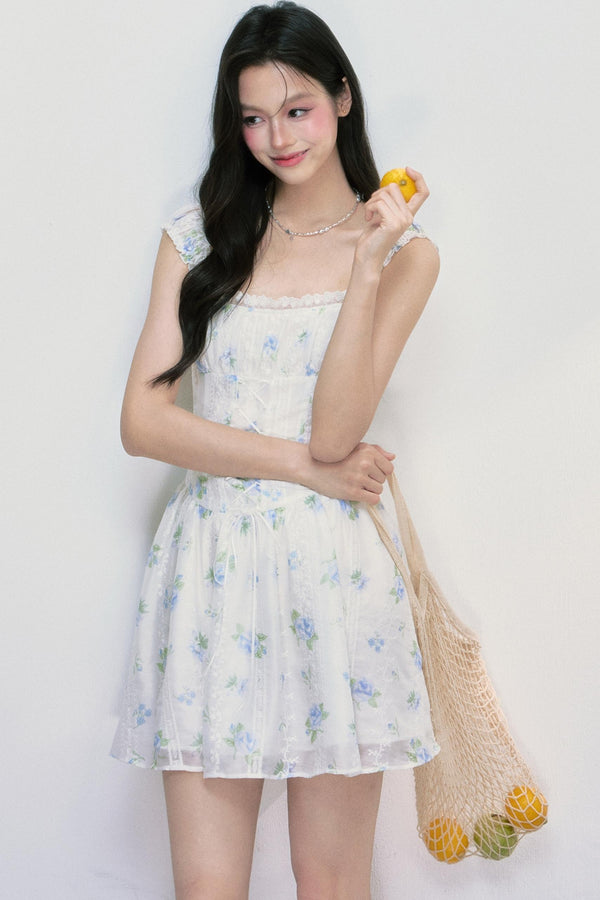 Southern Floral Slimming Dress