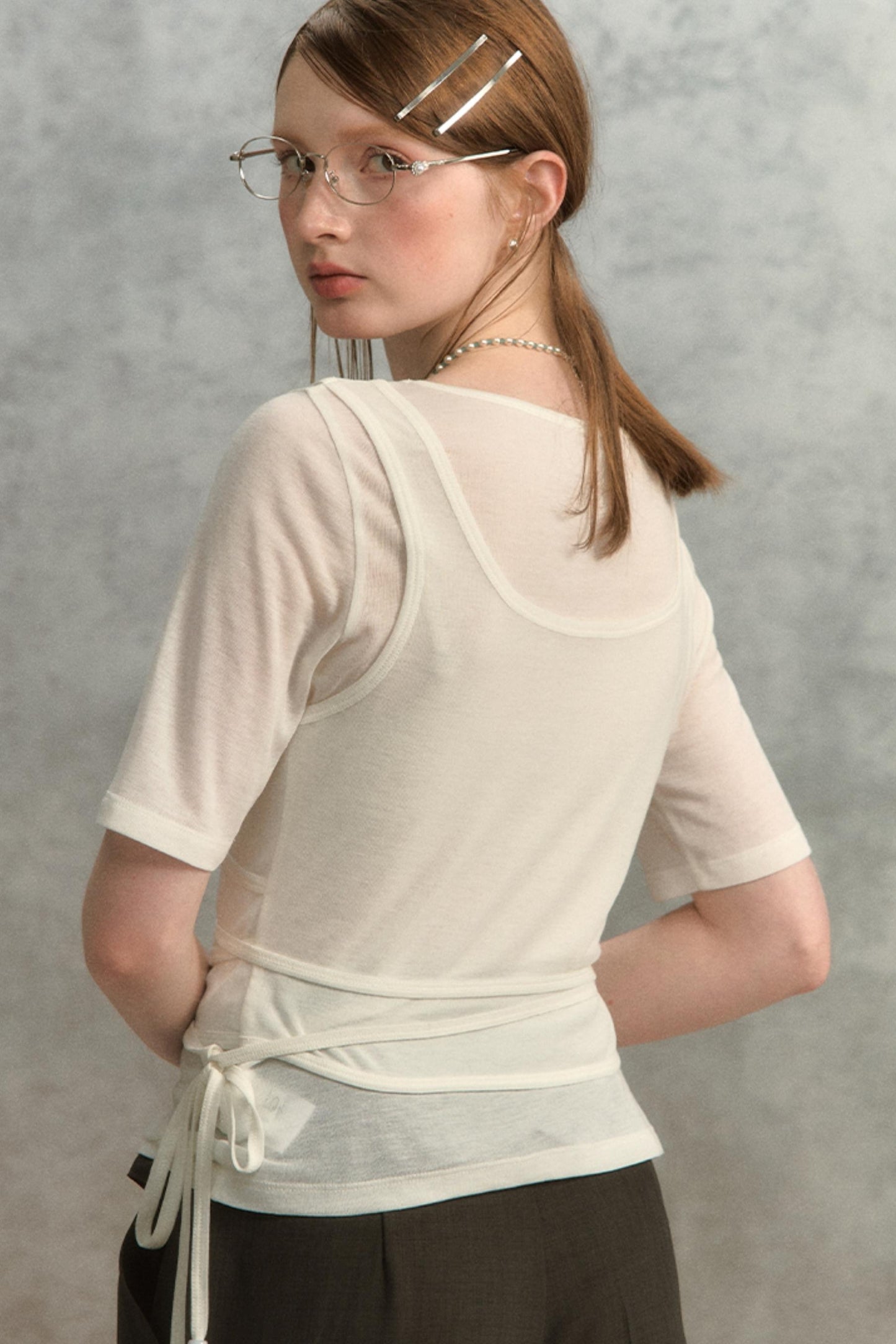 Niche V-Neck Slimming Tee