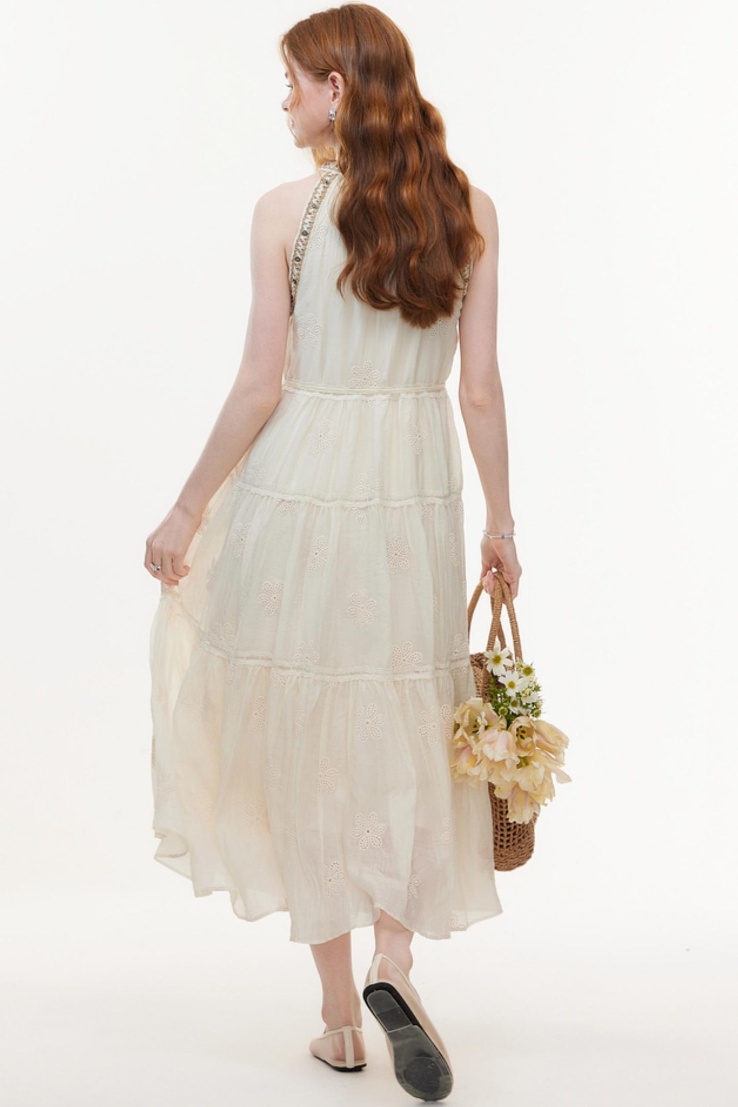 Summer Jasmine Rice Swing Dress