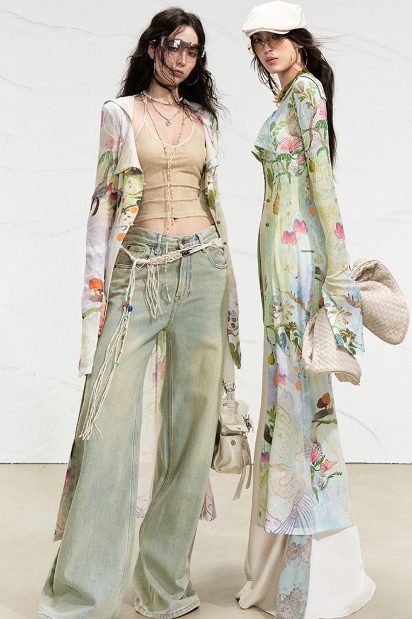 Fantasy Botanical Knit Shirt