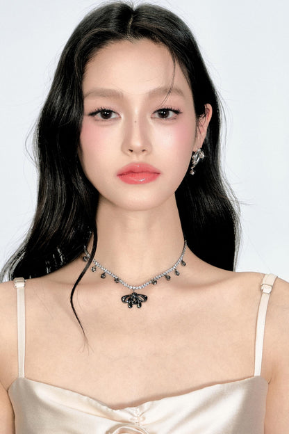 Butterfly Ribbon Necklace