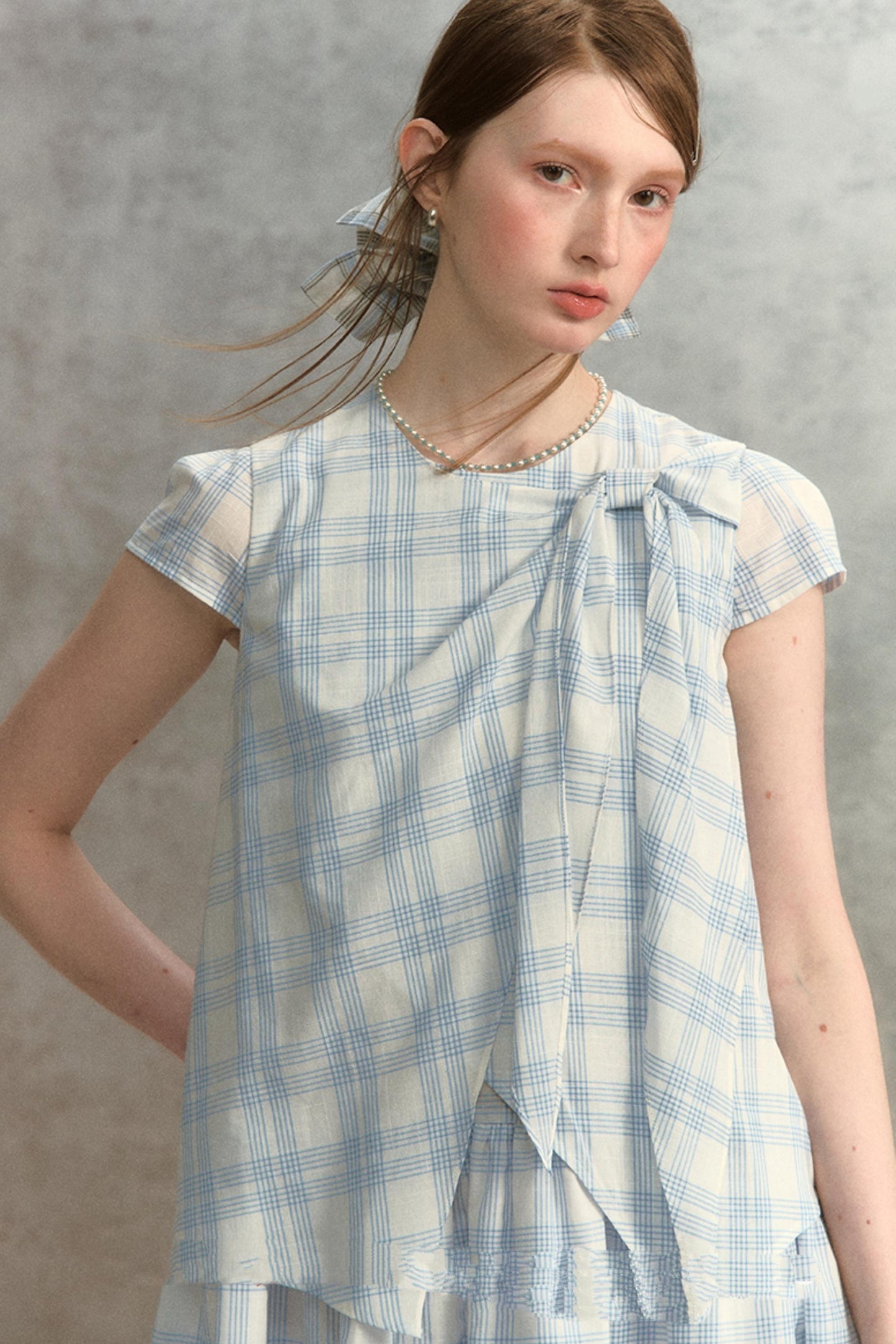 Bow Sleeves Summer Dress