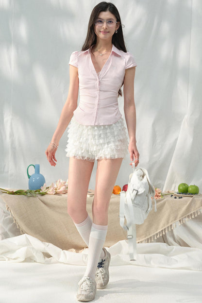 Stretchy Short Sleeve Shirt