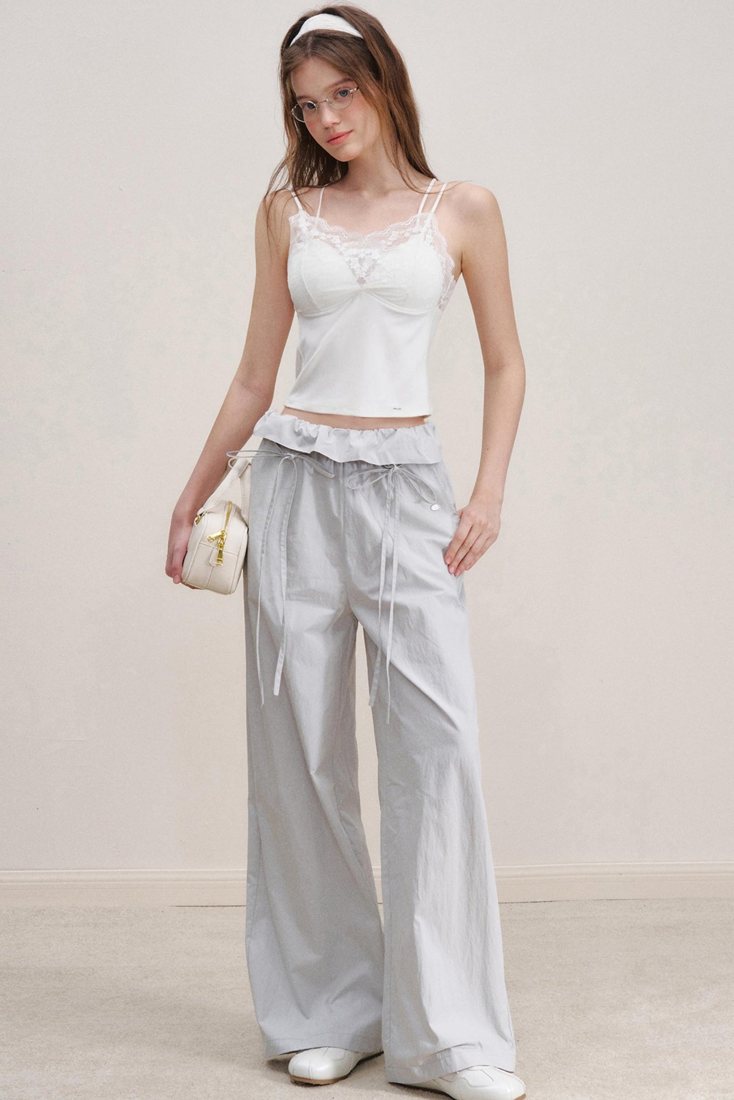 Bow Tie Casual Pants