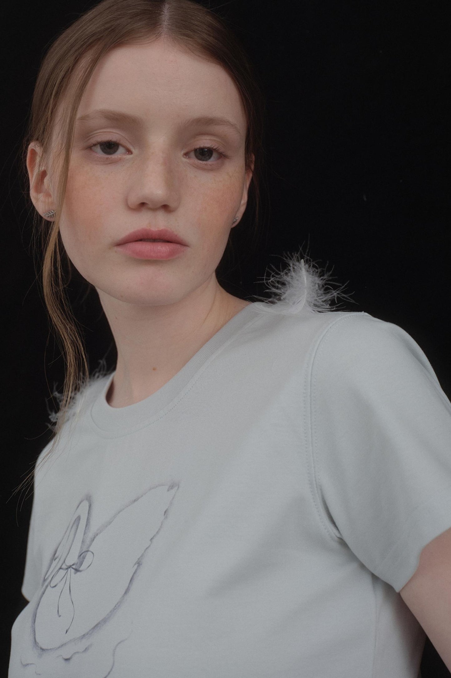 Hand-Painted Cotton Tee