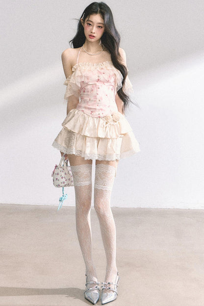 Lacy Summer Crop Top