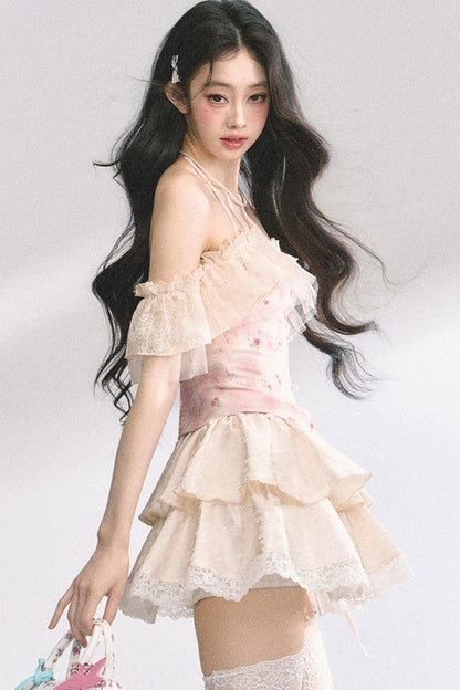 Lacy Summer Crop Top