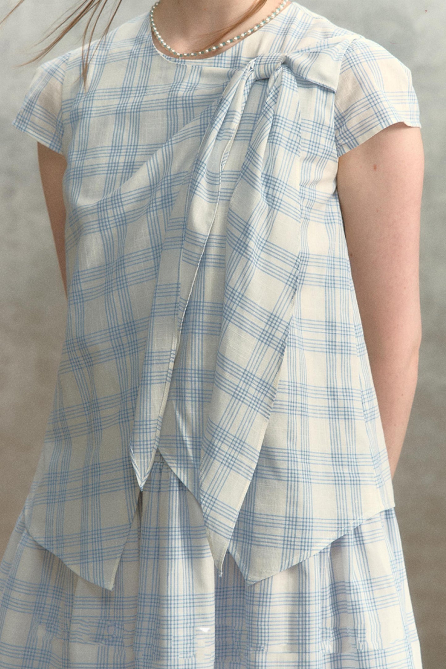 Bow Sleeves Summer Dress