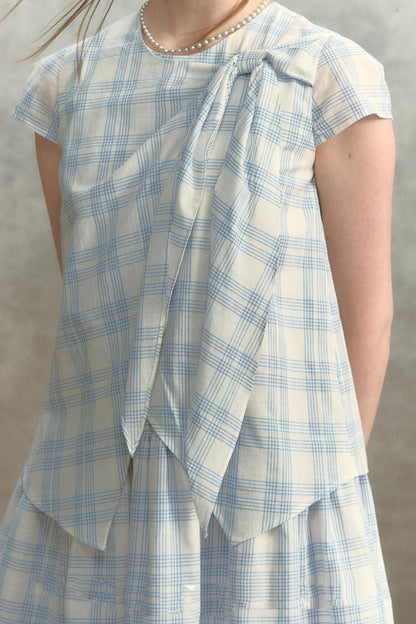 Bow Sleeves Summer Dress