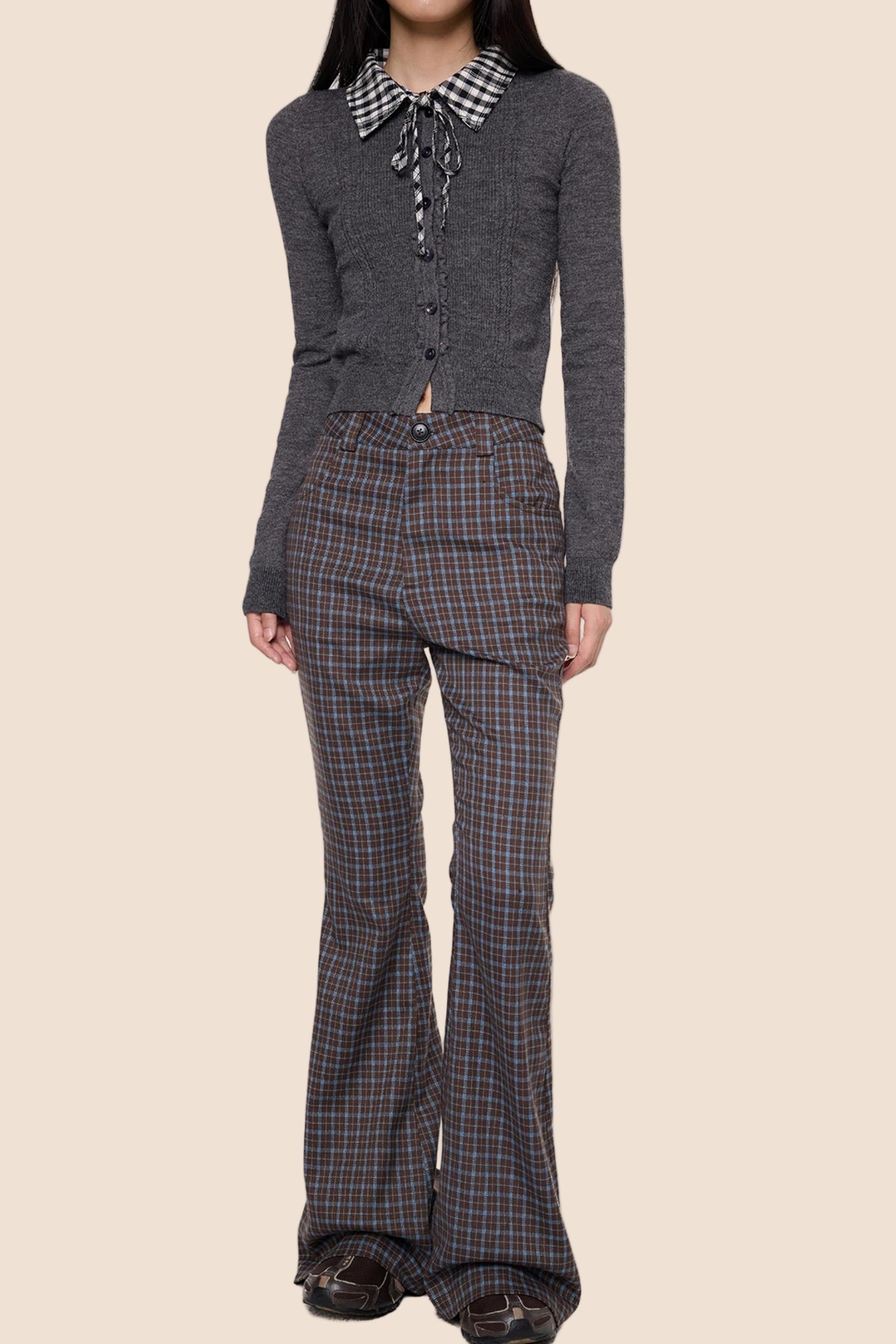 Autumn Vintage Slim Bootcut Pants