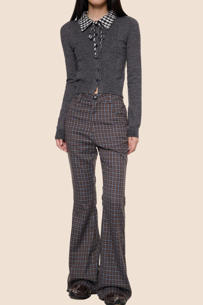 Autumn Vintage Slim Bootcut Pants