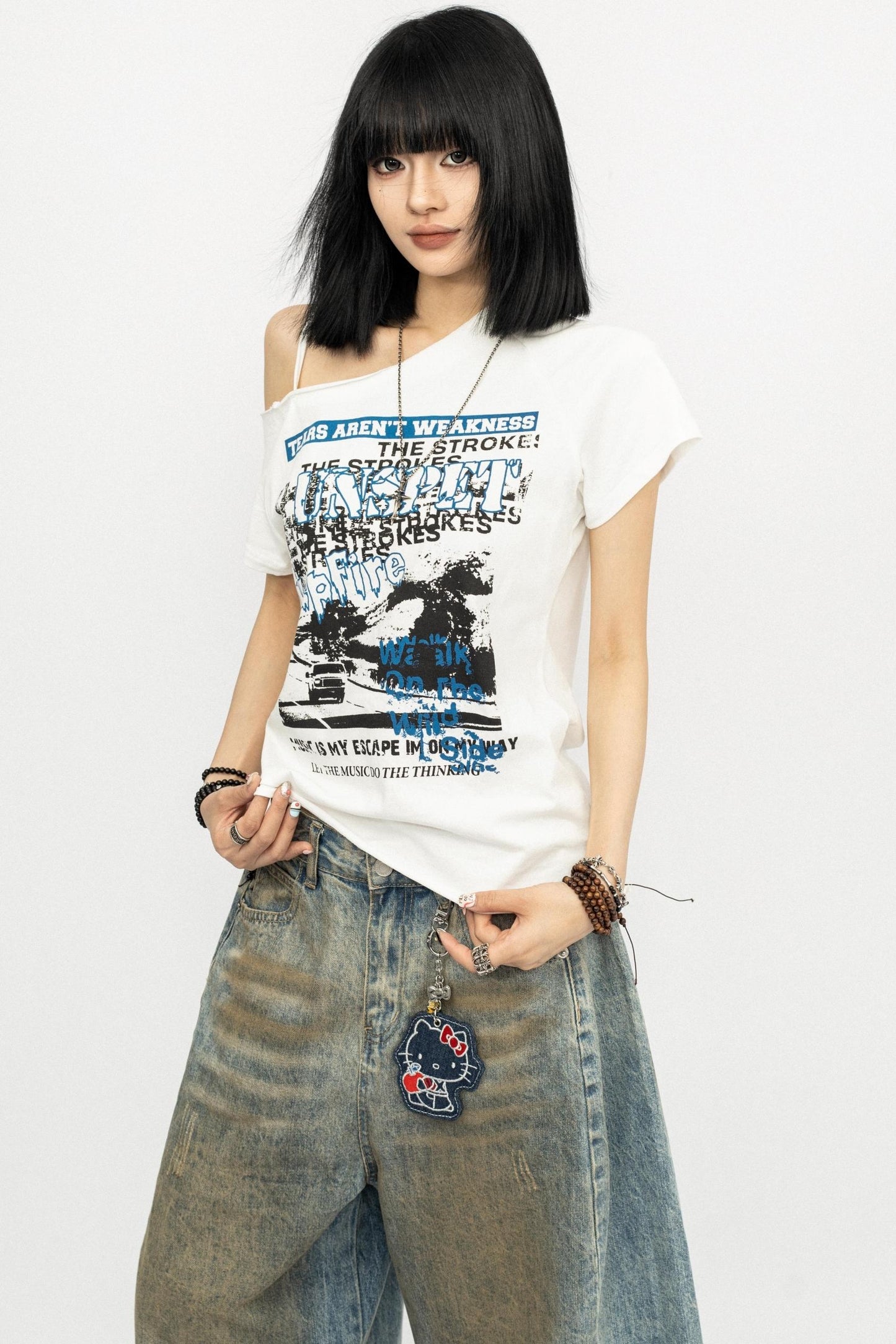 American Retro Summer Slim Top