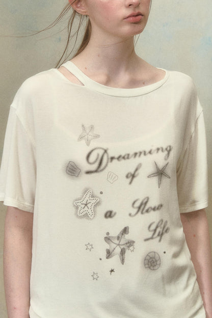 Summer Graphic Short Sleeve Tee