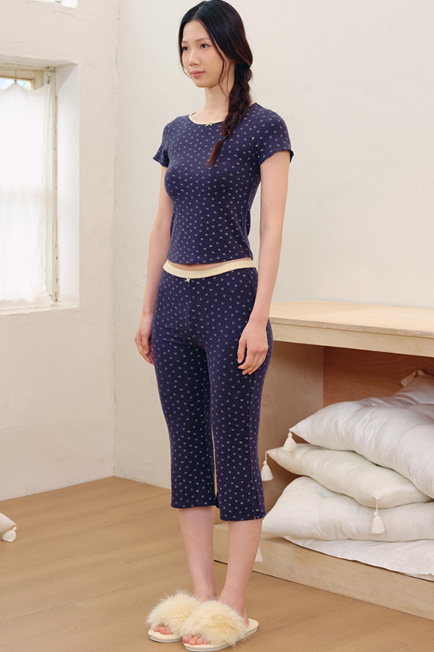 Forest Floral Short Sleeve T-Shirt Set-Up