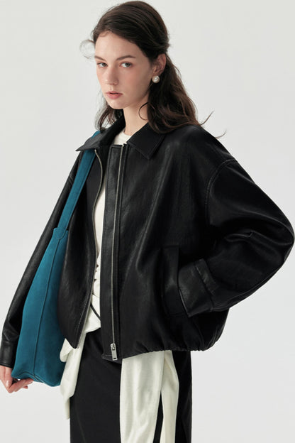 Eco Protein Leather Jacket