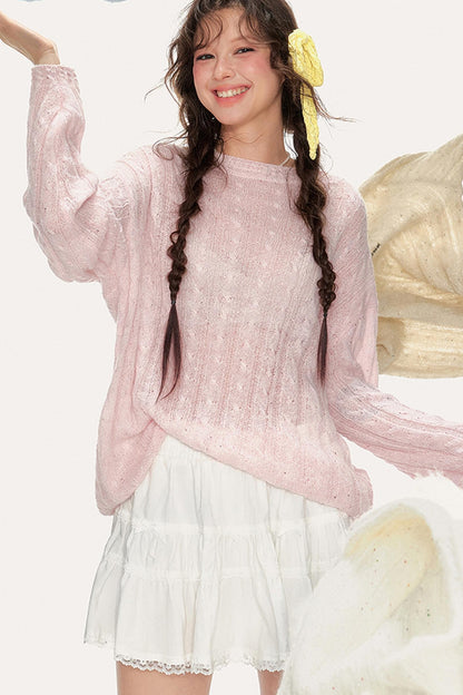 Sweet Lazy Thin Sweater