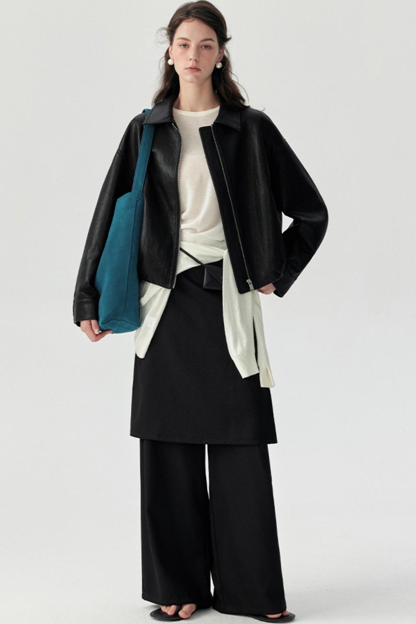 Eco Protein Leather Jacket