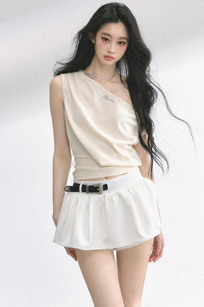 Manta Love Letter Shoulder Top