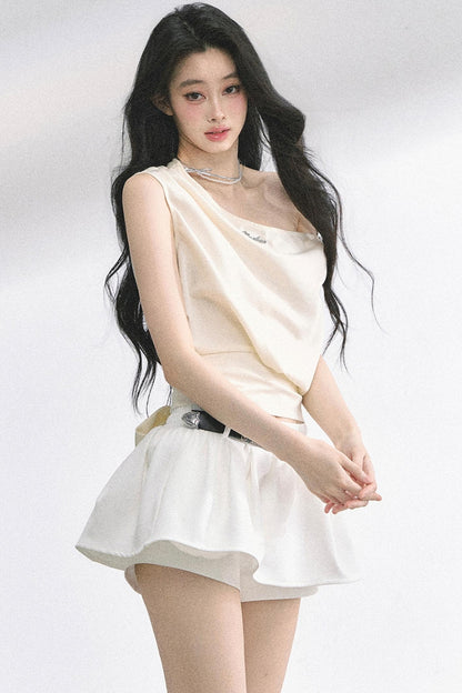 Manta Love Letter Shoulder Top