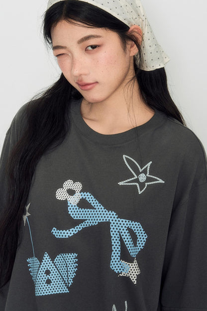 Diamond Crew Neck T-Shirt