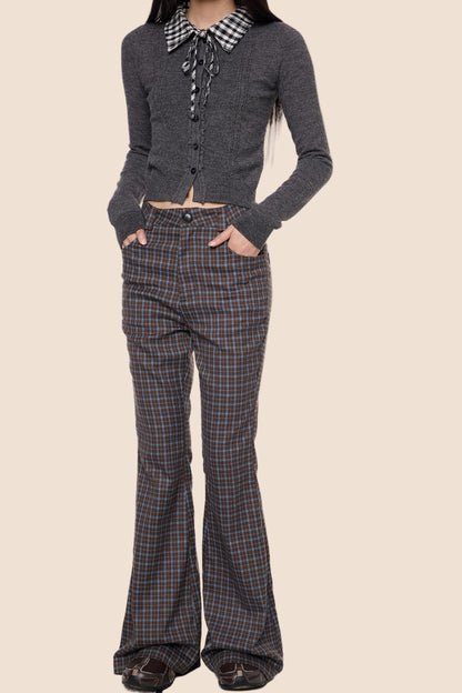 Autumn Vintage Slim Bootcut Pants