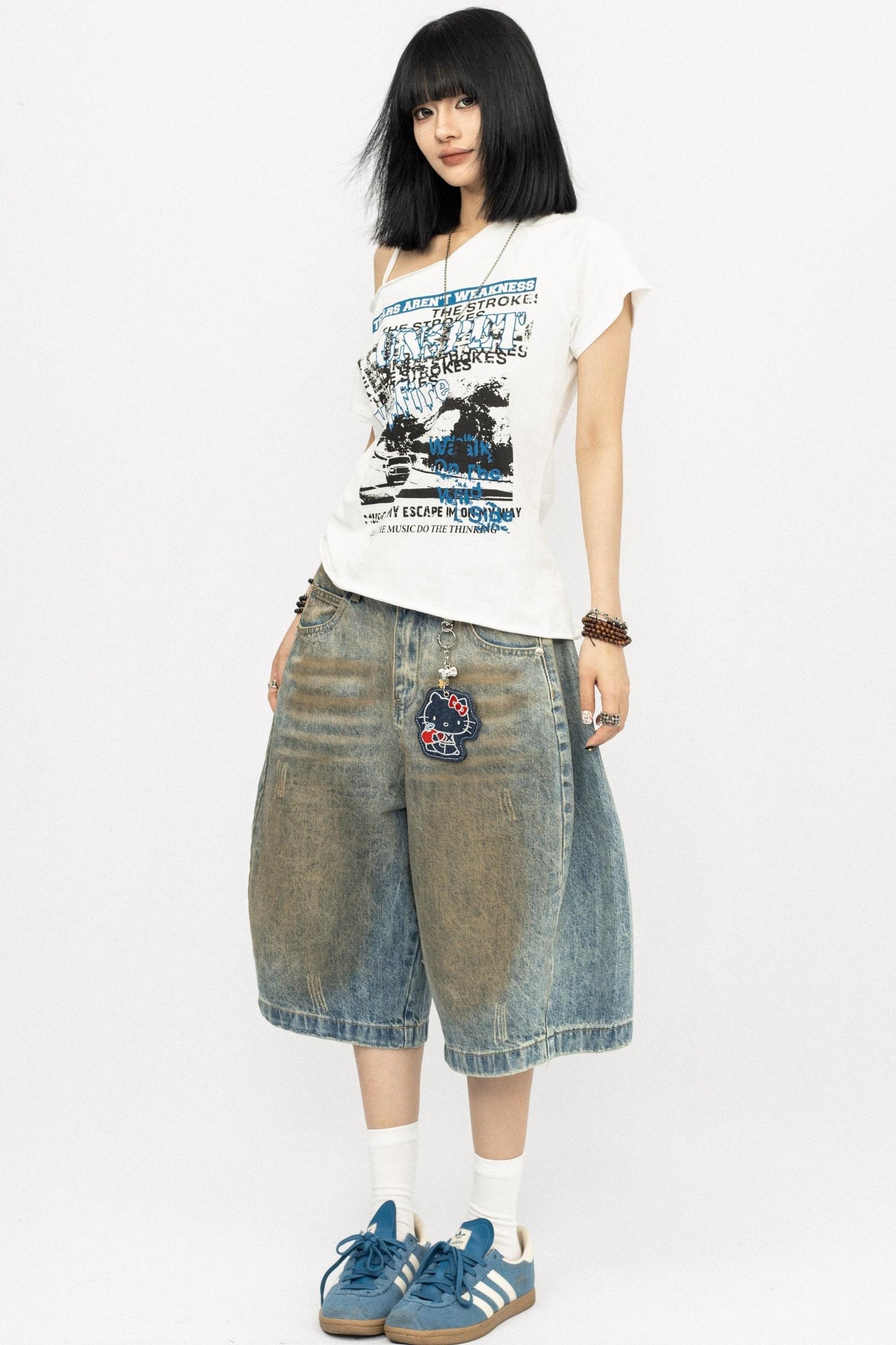 American Retro Summer Slim Top