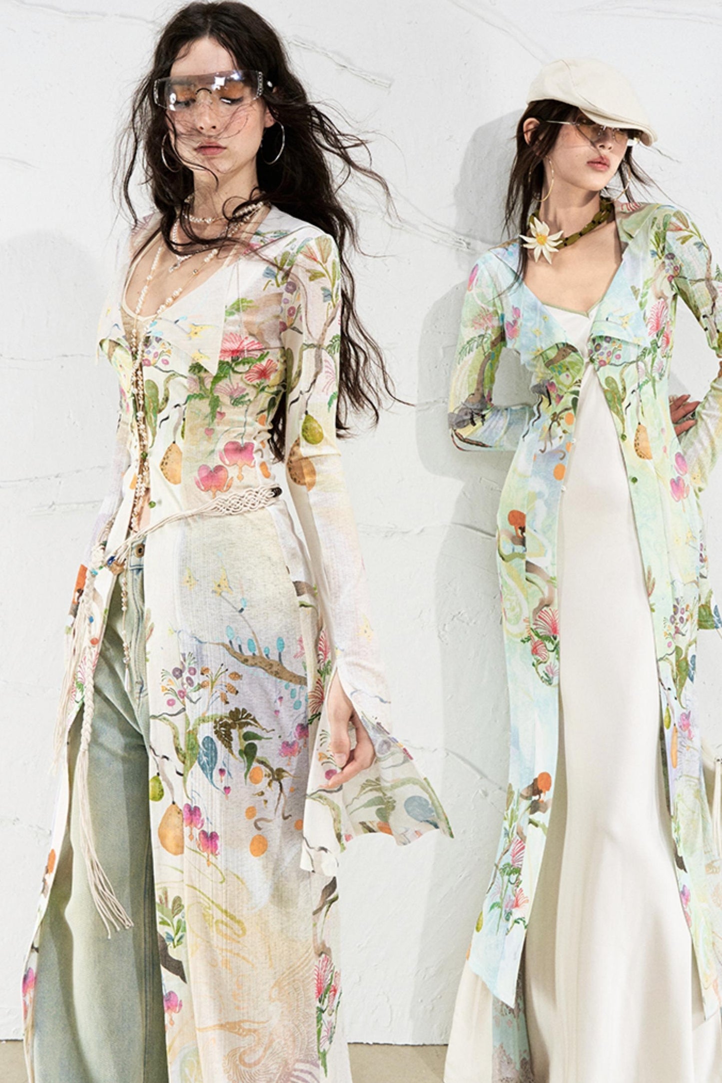 Fantasy Botanical Knit Shirt