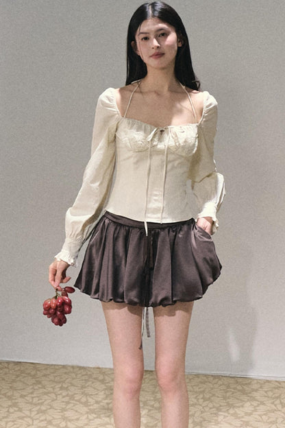 Galaxy Romance Lace Culotte Skirt