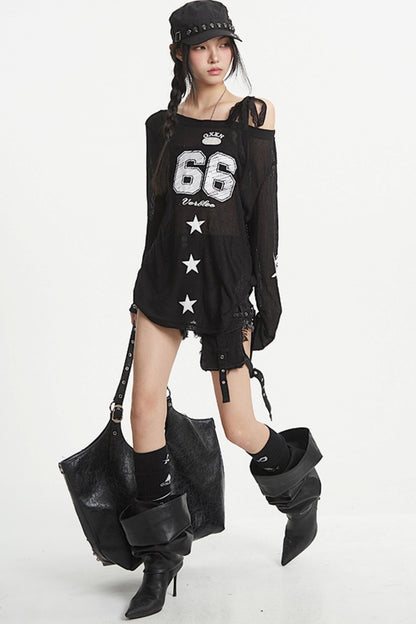 Vintage Spice Girl Sleeve T-Shirt