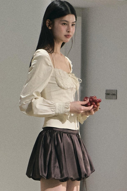 Galaxy Romance Lace Culotte Skirt