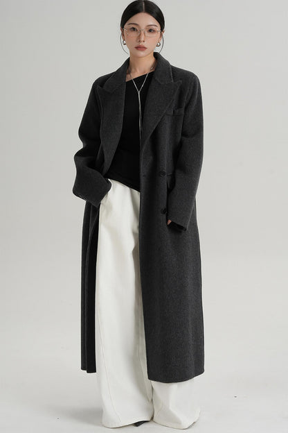 Straight Wool Coat
