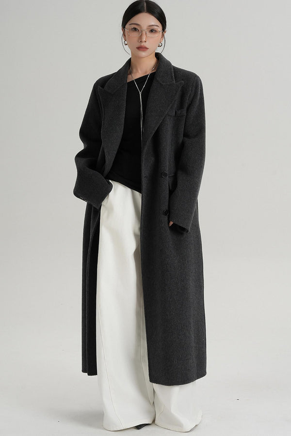 Straight Wool Coat