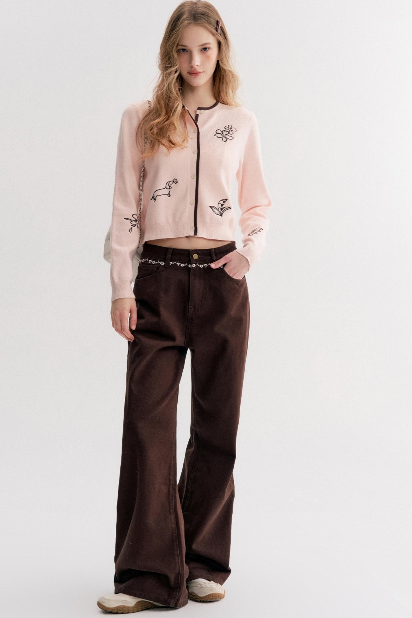 Dream Garden Embroidered Cardigan