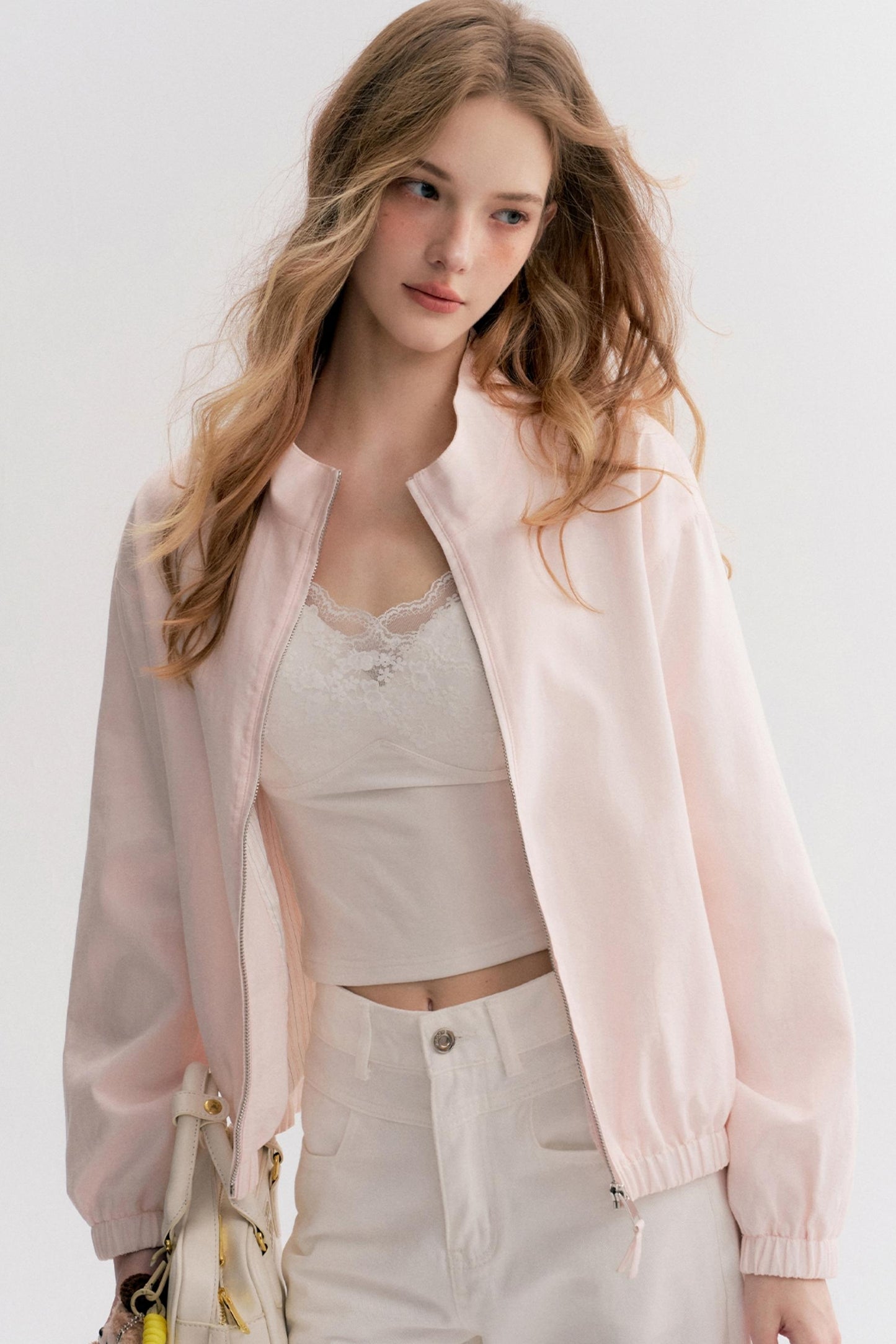 Stand Collar Loose Jacket