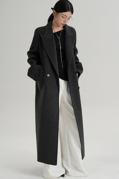 Straight Wool Coat