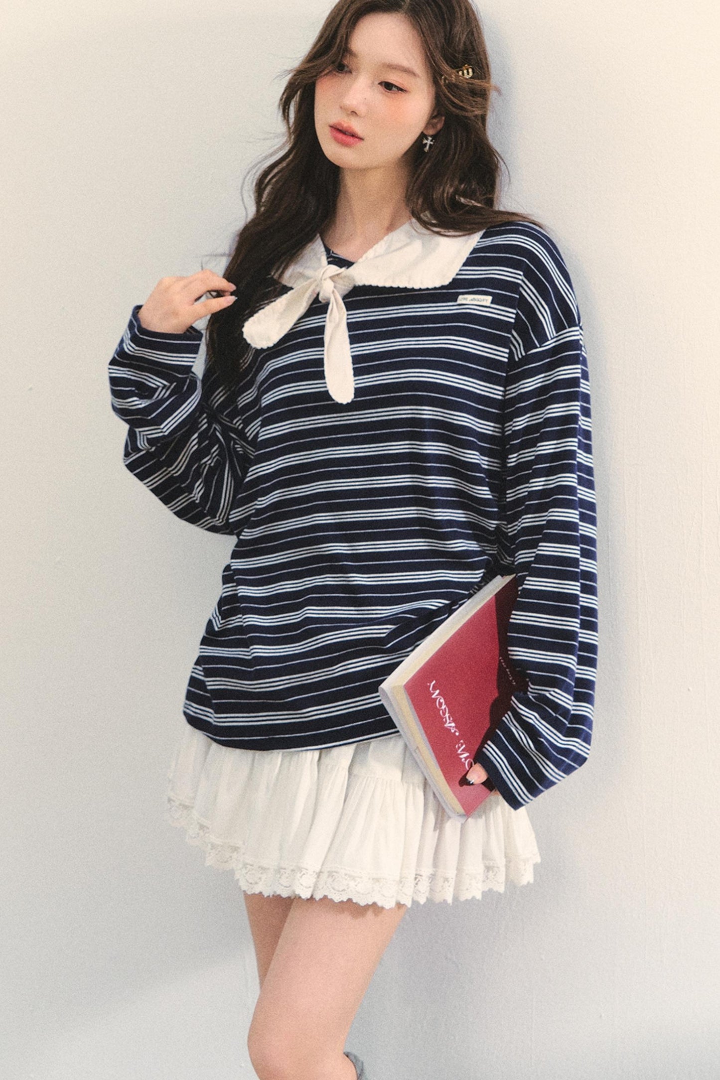 Striped Long Sleeve Top