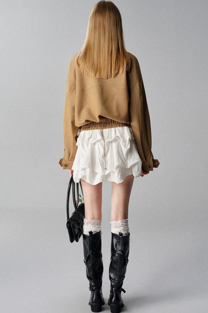 Sea Cappuccino Short Jacket