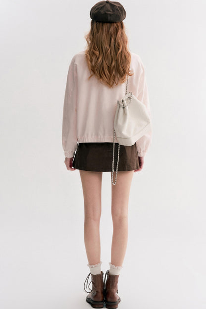 Stand Collar Loose Jacket